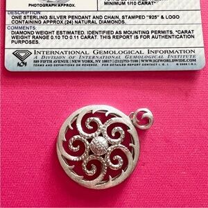 & Other Stories Silver Pendant Necklace